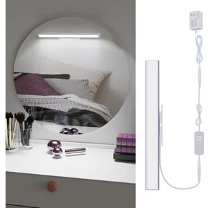 MY BEAUTY LIGHT Bright Dimmable Led Vanity Light Bar for Mirror, 2600K-6800K Adjustable Color Temperature Bathroom Vanity Light Fixtures, 0-135 Angle Adjustable LED Makeup Mirror Lights