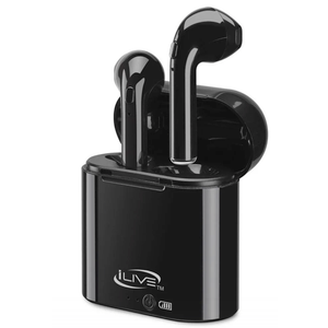 iLive True Wireless Bluetooth Earbuds in Black