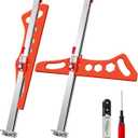 Saker Drywall Cutter Tool Foldable - Sheetrock Cutting Tool for Clean, Straight Cuts - Easy to Use Drywall Cutting Guide for Standard Gypsum Boards 1/4", 3/8", and 1/2"