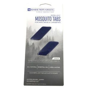 LOT OF 3 Skeeter Hawk Replacement Repellent For Mosquito Wristband & Carabiner