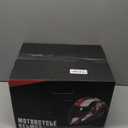 Full Face Modular Motorcycle Helmets Dual Visor Flip up DOT Approved Racing Street Bike Motocross Helmet for Adults (Large)