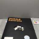 Puzzle Storage for 1000pcs with Central Mesh Window,Puzzle Holder with 5 Set Puzzles Stickers,Labeling Tabs and DlY Name Card Pocket,28.3 * 21in(Inner Page Size)