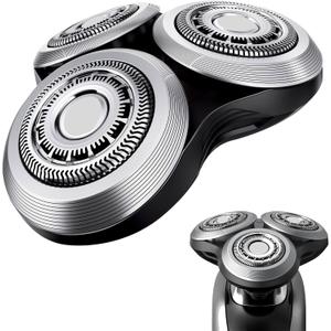SH90 Replacement Rotary Heads Compatible with Philips Norelco Shavers Series 9000, S9000 Replacement Head Fits for S9531 S9721/84 S9511 S8950 S8980/12 S9311/21
