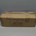 Christmas Sleigh Centerpiece Table Decorations with Flickering Led Candle Lights Xmas Sleigh Silhouette Candelabrum for Dinning Room, Table, Fireplace, Mantel Holiday Decoration (Gold)