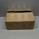 KUNJOULAM Pleated Floor Lamp, Pole Floor Lamps, Simple Design Tall Lamp with Fabric Lampshade, Standing Lamp for Living Room, Bedroom, Office, Home (Champagne Gold)