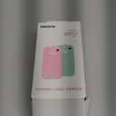 ORGSTA Label Maker Machine with Tape Bluetooth Portable Thermal Labelling Printer for School Home Office Organization, Wireless Mini Labeler S001 Label Machine with Label Sticker Maker, White