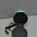 DASH Mini Maker Electric Round Griddle for Individual Pancakes, Cookies, Eggs & other on the go Breakfast, Lunch & Snacks with Indicator Light + Included Recipe Book - Aqua,4 Inch