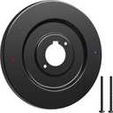 Escutcheon Replacement for Moen Shower Trim, for One-Handle Tub and Shower Faucet, Valve Trim Only, Matte Black