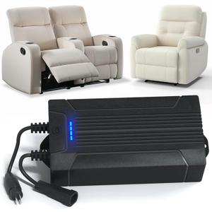 Lavolta Battery Pack for Reclining Furniture - Rechargeable Recliner Battery Pack - Universal 2-Pin Power Supply for Electric Recliners, Recliner Chair, Couch, Sofa (2200 mAh)