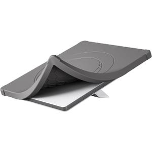 DAIERTEK Starlink Mini Protective Cover Case, Starlink Mini Accessories Silicone Protective Case Satellite Dish Waterproof & Anti-Scratch Cover Perfect for Outdoor Travel RV/Camping(Grey) (Gray)