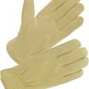 SKYDEER Super Soft and Warm Winter Gloves with Deersplit Leather Suede and 3M Thinsulate Insulation for Cold Weather SD5176T (Large)