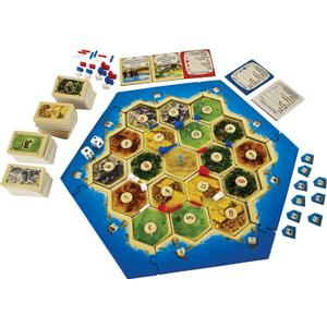 World's Smallest Catan Miniature Board Game | Travel Game | Game for Adults and Family | Adventure Board Game | for Ages 10 and up