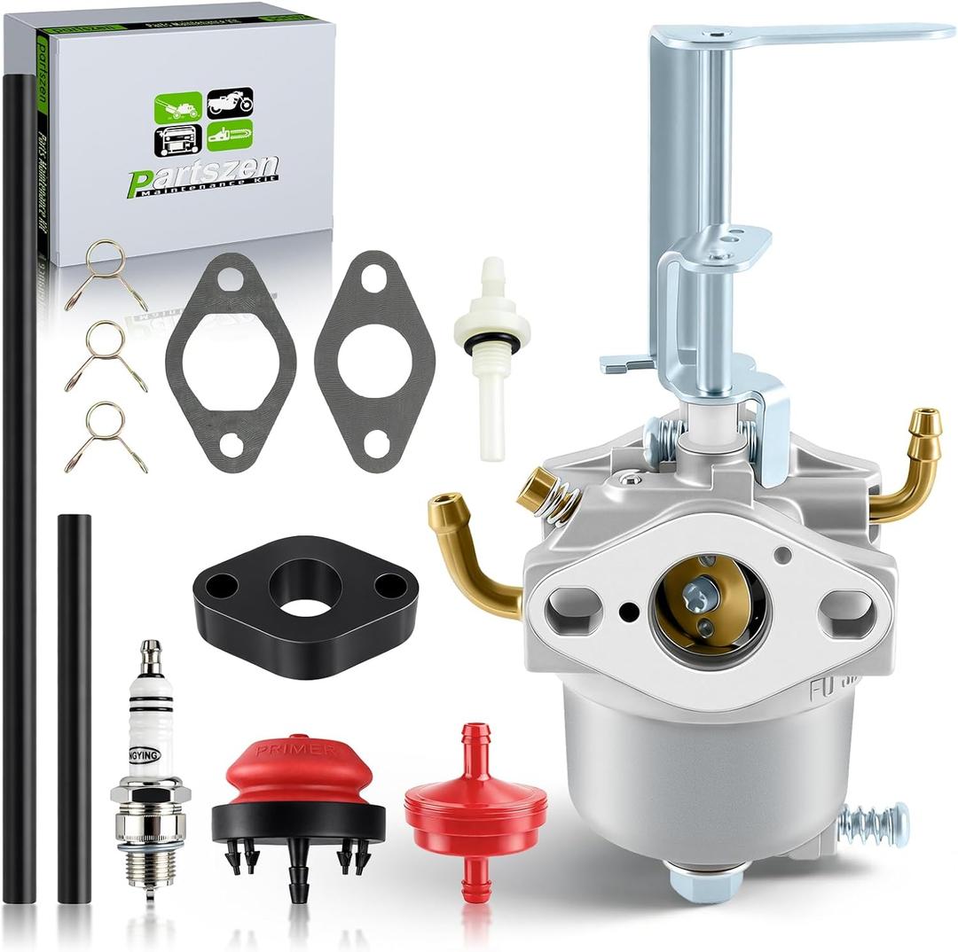 119-1977 Carburetor Kit for Toro Power Clear PC-180 418ZE 418ZR 38587 38272 38282 38452 119-1570 120-4427 119-1928 Snow Thrower Snowblower Fuel Filter Heat Shield