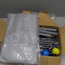 Baby Playpen 50 x 50 Inch Play Pen Playards, Playpen for Babies and Toddlers, Baby Playard for Indoor & Outdoor Active Center Game Fence, with Skin-Friendly Fabric and Soft Breathable Mesh Grey