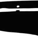 Dashboard Cover Compatible with 2007-2013 Chevy Silverado GMC Sierra with Two Glove Boxes Dash Cover Mat Black Premium Carpet
