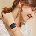 Sport Watch Band Compatible with Apple Watch Band 38mm 40mm 41mm 42mm 44mm 45mm 46mm 49mm Women Men, Soft Silicone Replacement Strap with Classic Clasp for iWatch Ultra SE Series 10/9/8/7/6/5/4/3/2/1 (Mist blue, 44mm/45mm/46mm/49mm/42mm(Series 3) M/L)