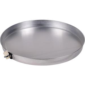 Oatey 34170 Aluminum Water Heater Pan with 1-inch CPVC Adapter, 18-inch