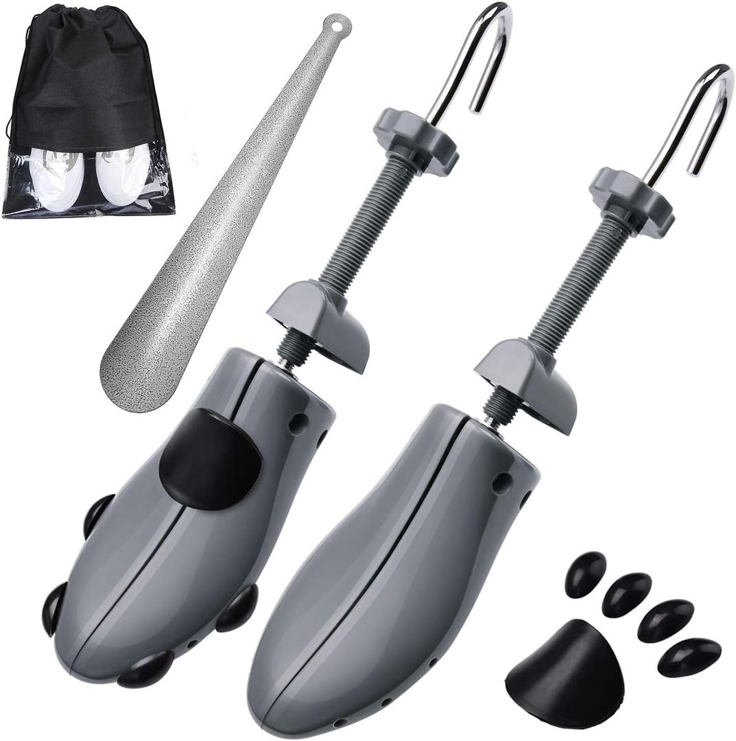 Eachway Shoe Stretcher, Shoe Trees Adjustable Length & Width for Men (for Men's, Size Us 10-13.5)