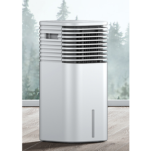 24" Windowless Portable Air Conditioner, 15H Timer & 120Oscillation, 3-IN-1 Portable AC Unit with Remote, 2-Gal Tank, 3 Modes & 3 Speeds, Ultra-Quiet Ventless Swamp Cooler for Home Office, Onyx