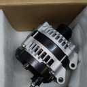 P56029740AA Alternator Compatible with Jeep Cherokee 2015 2016 2017 2018 2019 2020 2021 2022 V6 3.2L 12V 180A High Output 6-Groove Decoupler Pulley Clockwise 11749N 90295915 421007150 TN4210007150