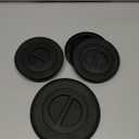 68225506AA Bed Plug Cover Kit Fit for Dodge Ram 1500 2500 3500 Pickups 2014-2019, Hitch Covers for Truck with 5th Wheel Gooseneck Towing Setups