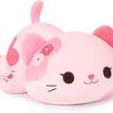 Onsoyours Original Sakura Cat Plush Cute Kitten Stuffed Animal Soft Little Pink Kawaii Kitty Plush Toy Gift for Kids & Adults (Sakura Cat, 9")