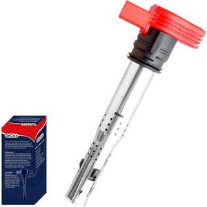 OEM Ignition Coil UF529 C1631 Compatible with Volkswagen Golf Passat CC Tiguan Audi A3 A4 A5 A6 A7 A8 Q5 Q7 R8 S4 S5 TT MK5 MK6-3.0L 3.2L 4.2L 5.2L Engines - 1 Pack