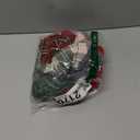 YUDODO 2 Pack Small Dog Sweater Dress with Bowtie Turtleneck - Knitted Pet Girl Dog Winter Clothes - Pet Warm Sweater for Puppy Yorkies, Chihuahua (M Red+Grey) (Medium (9-15lbs))