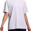 THE GYM PEOPLE Women's Casual Oversized T-Shirts Summer Crewneck Short Sleeve Workout Basic Tee Tops (XX-Large)