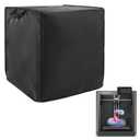 3D Printer Cover,Compatible with FLASHFORGE 5M/Creality,600D Heavy-Duty Nylon,Dust Protective Accessories Anti-Static Equipment Protector Insulation,for 3D Printer Case (17.7Lx16.9Wx18.9H Inch,Black)