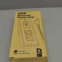 DOACE Recessed Power Strip with USB C Fast Charging Conference Recessed Outlet,Space-Saver for Furniture Side Table,2 AC Outlets,3 USB Ports,6ft Cord, for Home