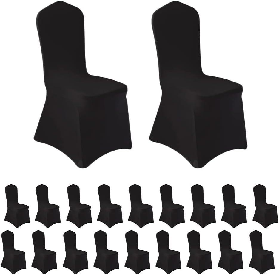 Chair Covers Black, 2 x 1 ft, 40 pcs