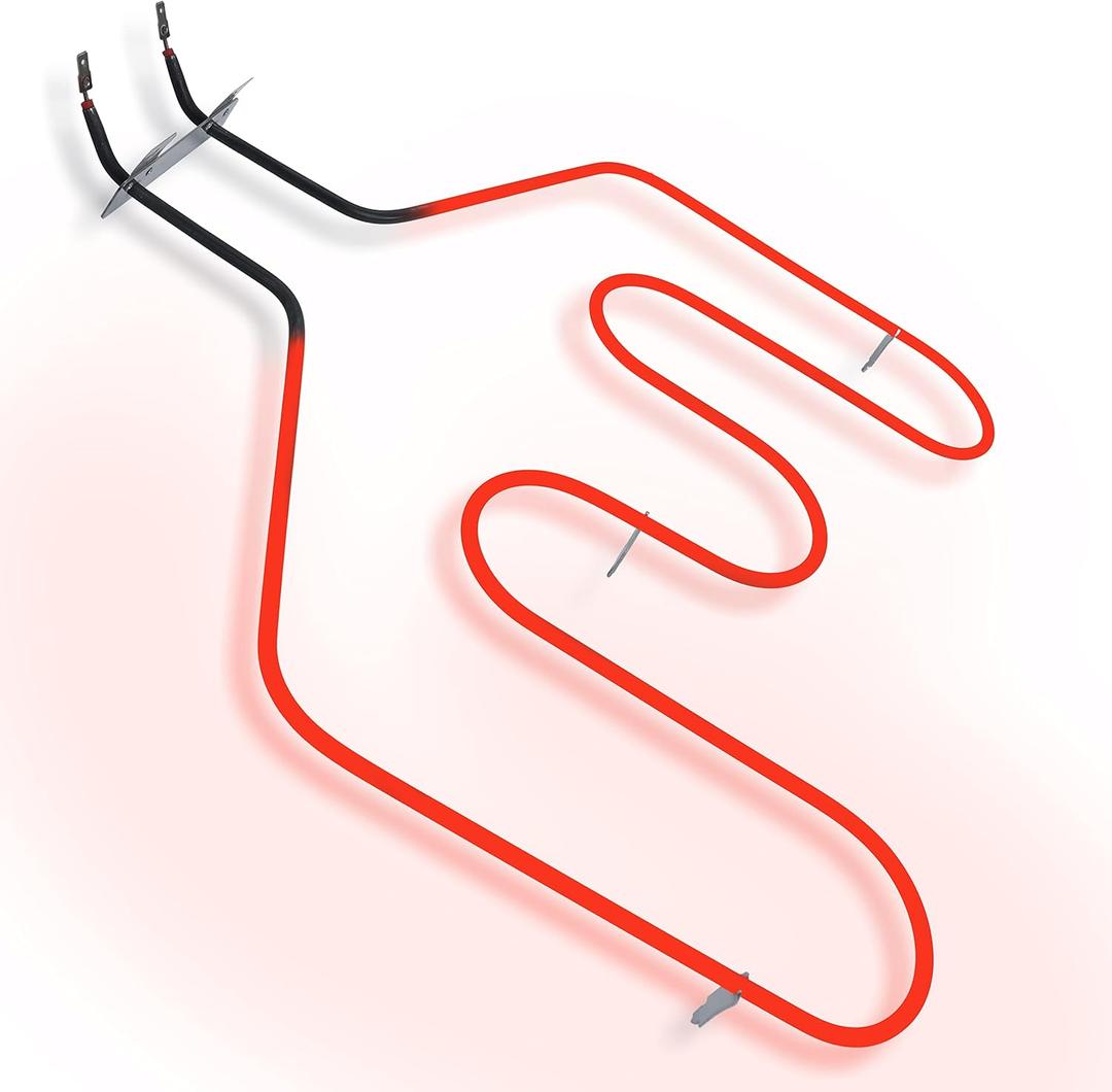 AZ4U WB44T10011 Range Oven Lower Bake Heating Unit Replaces WB44T10059 WB44T10011 Bake Element For Kenmore, GE JB905BH1BB JBP78BB4BB JBP66DM2BB JBP68SH2SS JBP35BH2WH JBP81SK1SS JBP81SK2SS Range