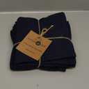 Waffle Kitchen Towels 100% Cotton 16x26 - Super Absorbent, Soft & Quick Drying, Multi-Purpose for Drying & Cleaning, Ideal for Kitchen & Home Use, Set of 6 Low-Lint Dish Towels Navy Blue