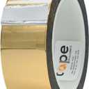 MAT Metalized Polyester Mylar Film Tape, Gold - 2 inch x 72 yds. Decor Tape for Detailing Accent Wall, Graphic Arts, Car and Boat Trim - Vibrant Mirror Like Finish