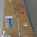 47x14 Mirror Rectangle Full Body Length Door Hanging Wall Mounted Metal Aluminum Alloy Frame Dressing Make-up Mirrors for Entryway Bedroom Bathroom Living Room 47 14 inch Black