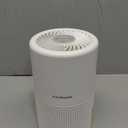 Air Purifiers for Bedroom, FULMINARE H13 True HEPA Air Filter, Quiet Air Cleaner With Night Light, Portable Small Air Purifier for Home, Office, Living Room (White)