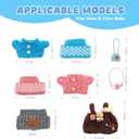 3 Sets Clothes for Doll, Clothes Set for 17cm Dolls, Doll Clothes Suitable for Dolls Accessories (NO Doll)