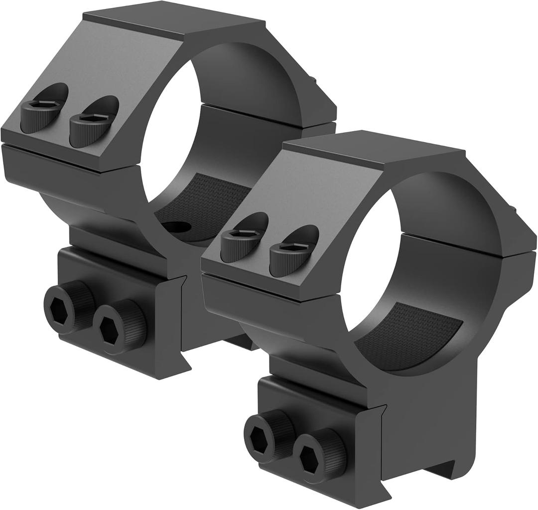 TPO 3/8" Dovetail Scope Rings 30mm Scope Mount for 11mm Dovetail Rail Airsoft Accessories