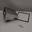 6 Inch Dryer Vent Cover Outside Stainless Steel Wall Vent with Removable Cover and Bird Screen Mesh