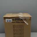 Skywin TidyFriend Small Stackable Storage Bins for Toy Organizer and Storage 4 Pack, Toy Storage Organizer for Kids Room and Home Organization (Light Grey)