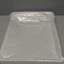 11x14 Clear Acrylic Serving Tray with Gold Handle,Spill Proof Clear Acrylic Trays Plastic Serving Tray for Breakfast,Coffee,Organize,Decor,Cosmetic