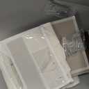 Ofiray-home Over the Door Organizer 5 Tiers,Extra Large Behind Door Storage of 10 Compartments,80 lbs Weight Capacity Over the Door Storage, Door Hanging Organizer for Closet, Diaper Organizer, Beige