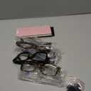 miyya Stylish Reading Glasses for Women, Cheaters Eyeglasses, Oversized Blue Light Readers, Fashion Eye Glasses. +1.0x