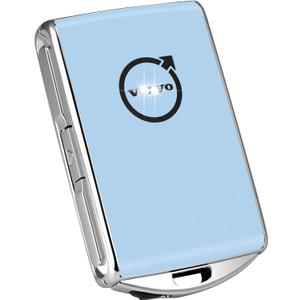 Car Key Fob Cover Compatible with Volvo XC90, XC60, XC40, S60, S90, V60, V90, Polestar 1, Polestar 2, Car Key Fob Case Refit Cover (Frosted - Blue)