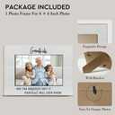 2 x Grandchildren Picture Frame, Family Gifts for Grandparents, Grandkids are The Greatest Gift Photo Frames Fit 4x6 Horizontal Photo for Tabletop Display Home Office Decor -12, 8x5.7 inches