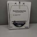 KOHLER 20111-0 Brevia, Slow Close Toilet Seat, Round Toilet Seat, Grip-Tight Bumpers Quick-Attach Hardware, White