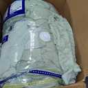 Bedsure Tufted Boho Comforter Set King Size - Sage Green Boho Bed Set, GentleSoft 3 Pieces Farmhouse Shabby Chic Embroidery Bedding, Gifts for Woman, Soft Jacquard King Comforter for All Seasons