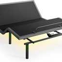 Marsail Adjustable Bed Frame Full Electric Base, Head & Foot Incline | Remote&Zero Gravity Position Bed,Adjustable Bed Base LED Light, USB Charging Station, Easy Assembly