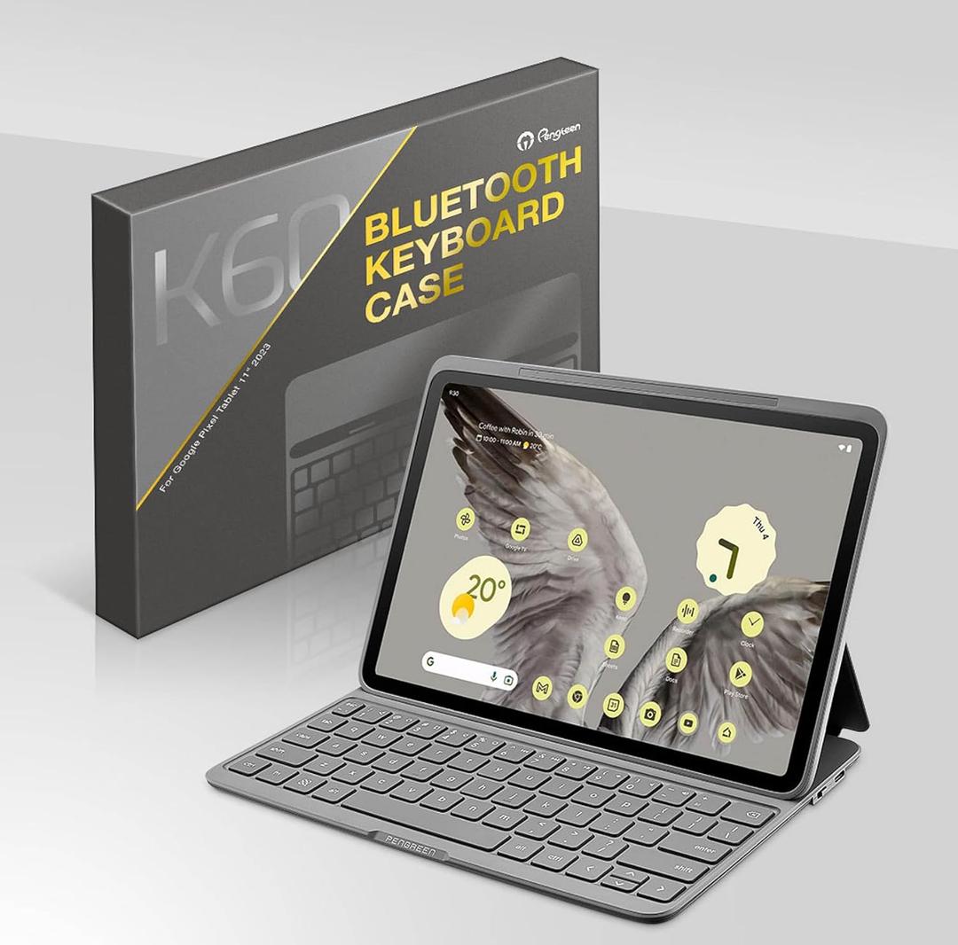 Bluetooth Keyboard Case for Google Pixel Tablet 11 2023 K60